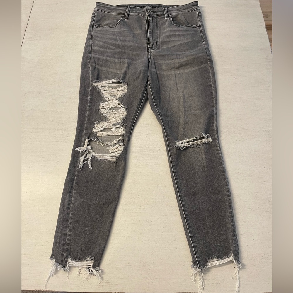 American eagle super high rise jegging